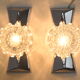 Pair of mid-century Wall Lamps,by  Hemi,Sweden,1960
