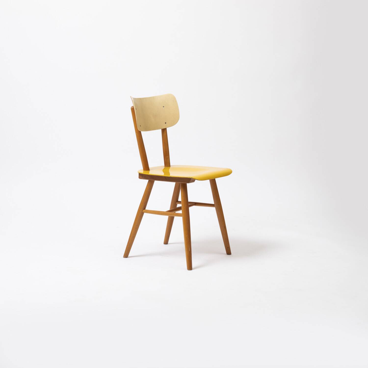 Set of 6 dining chairs by TON, Czechoslovakia, 1960s