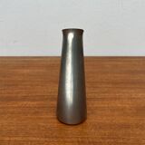 Mid-Century Pewter Carafe Vase with Teak Handle by K.M.D. Tiel Royal Holland Pewter, 1960s