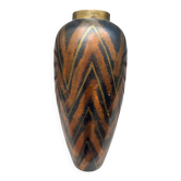 Large Art Deco vase 1930s dinanderie