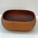 Large vintage teak salad bowl or centrepiece, 1960s design.