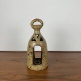 Lanterne vintage en grès pyrité dans le style de G. Baudat