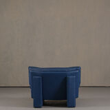 Nicoletti Salotti post-modern leather sofa, Italy 1980’s