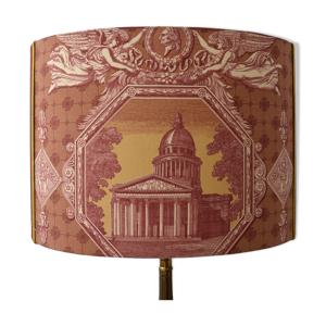Abat-jours toile de Jouy - motif