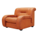 Red armchair, Danish design, 1970s, production: Denmark