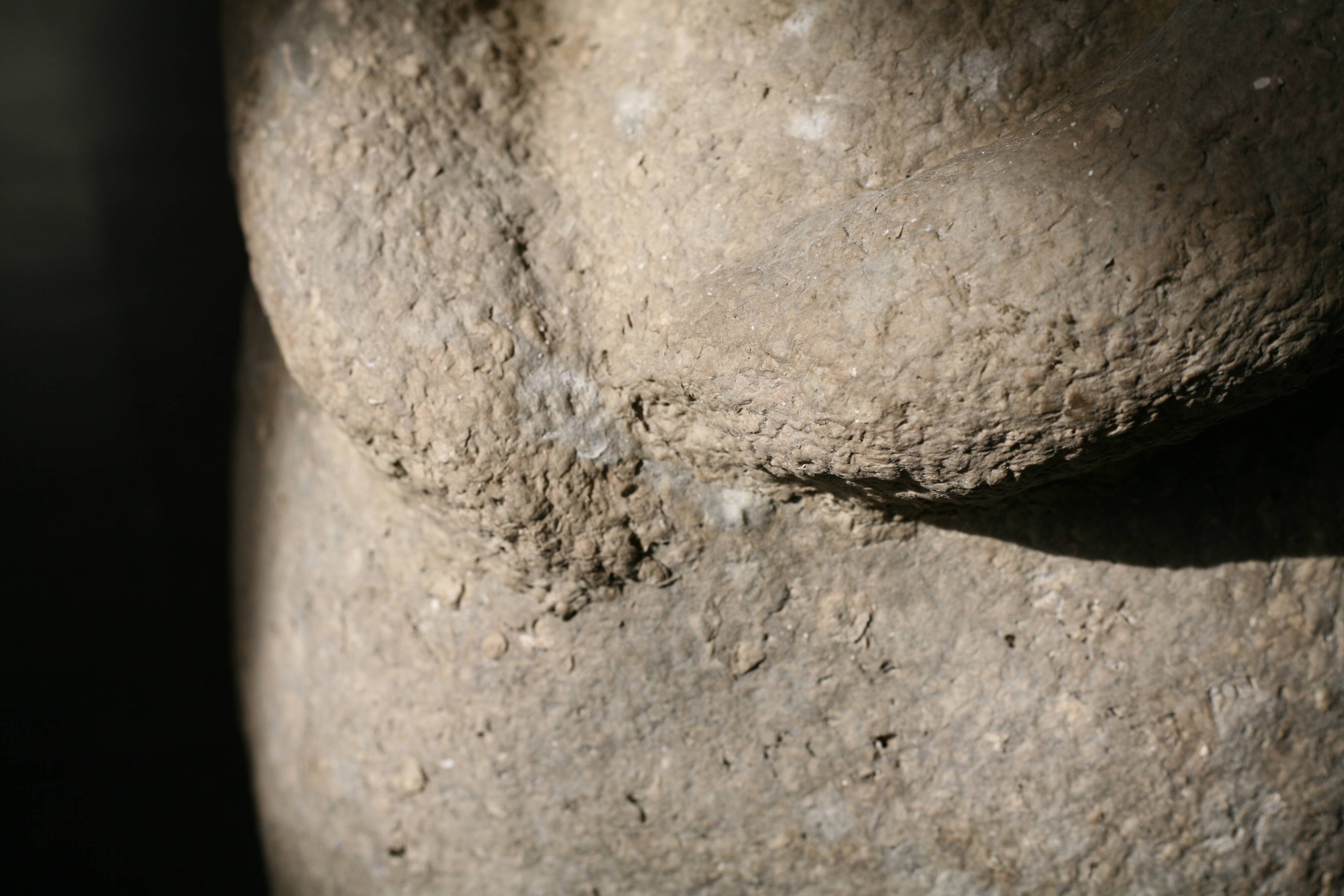 Imitation stone resin sculpture, circa 1960