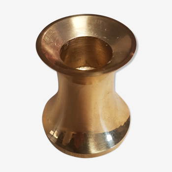 Diabolo brass candlestick