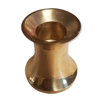 Diabolo brass candlestick