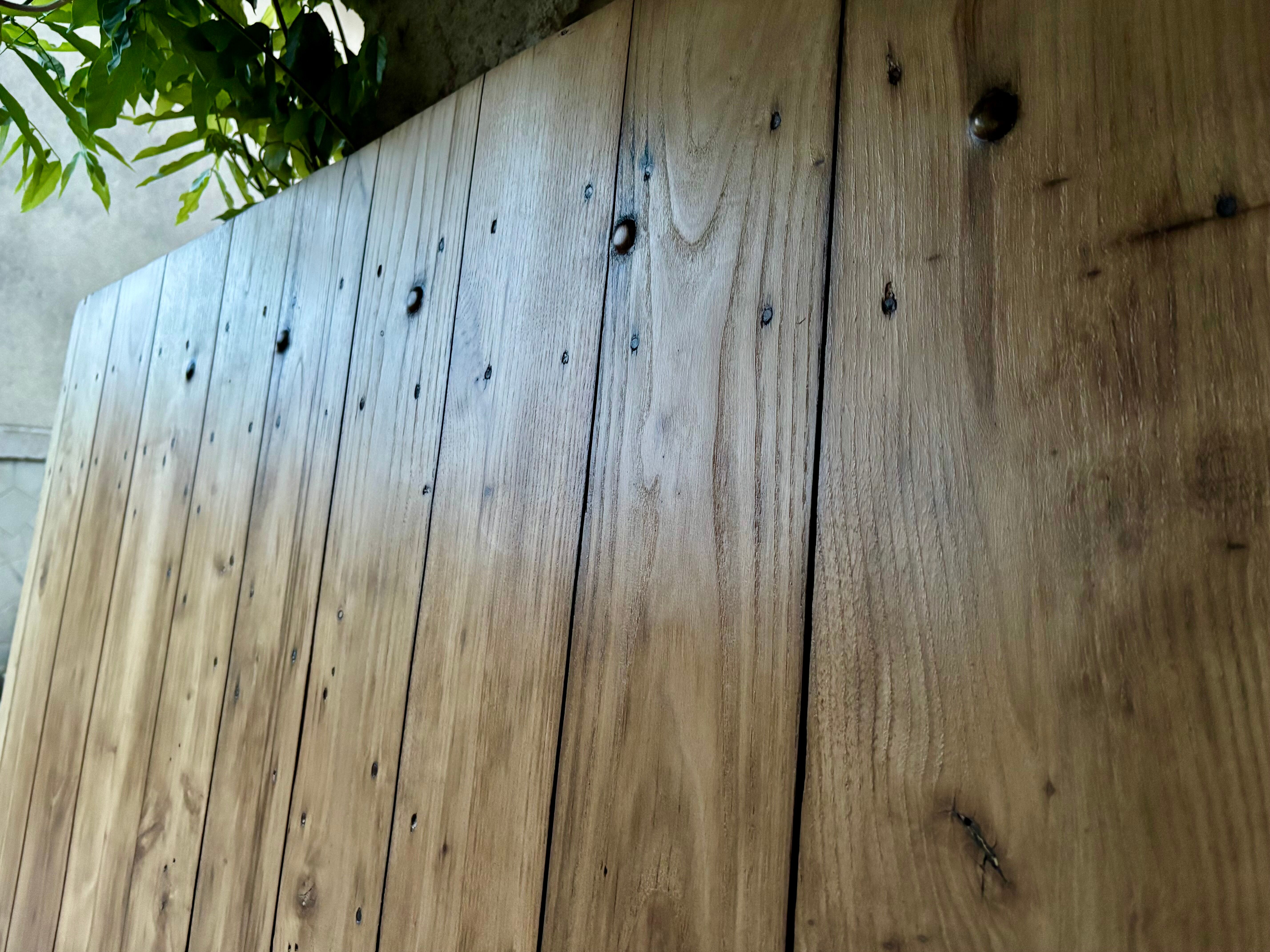 Large old barn door – 18th century – fully restored – 177 x 15