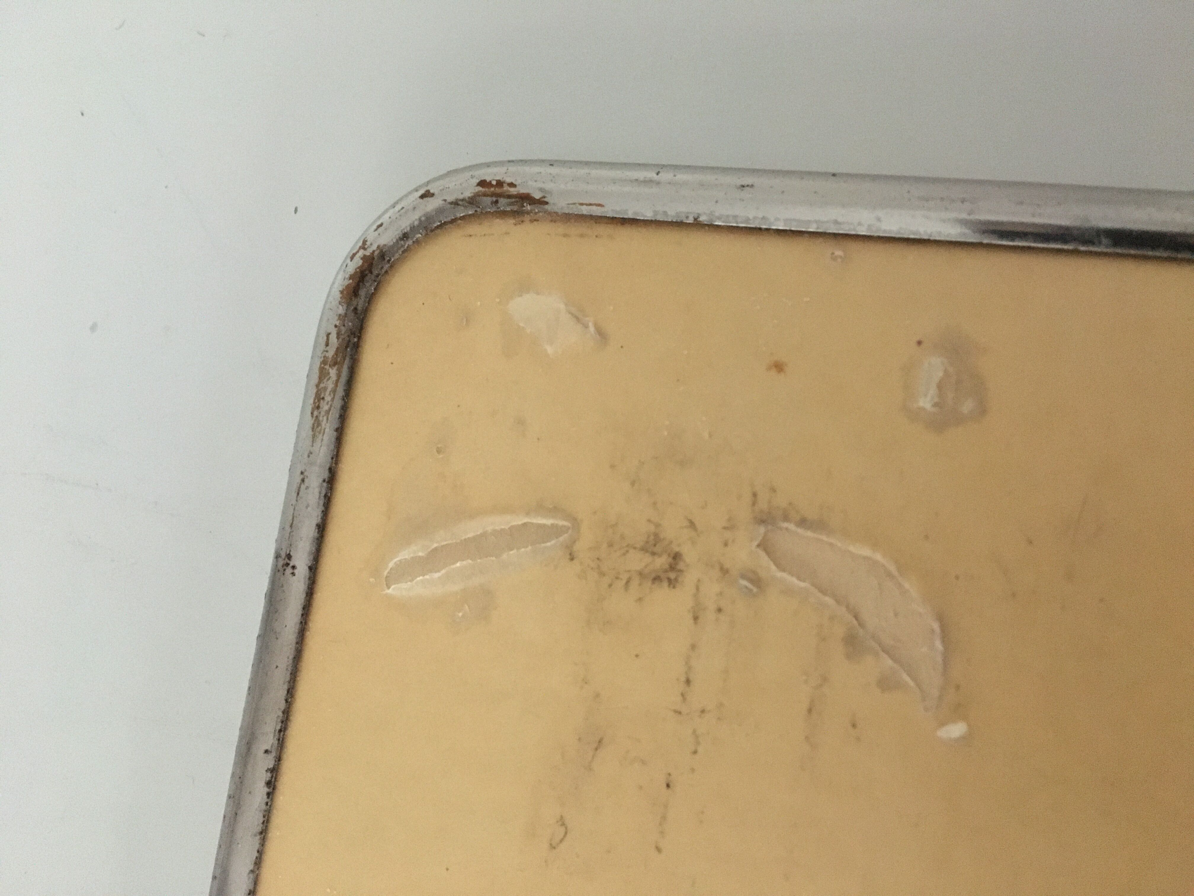 Vintage barber mirror 30x24