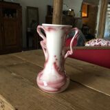 Art nouveau pink vase