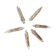 Set of 6 crystal knife rests Cristallerie Vannes