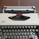 AEF Olympia Splendid typewriter from the 80s