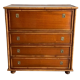 1970s wooden and bamboo sideboard bar cabinet