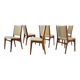 1960s Johannes Andersen Dining Chairs, set of 6, Denmark