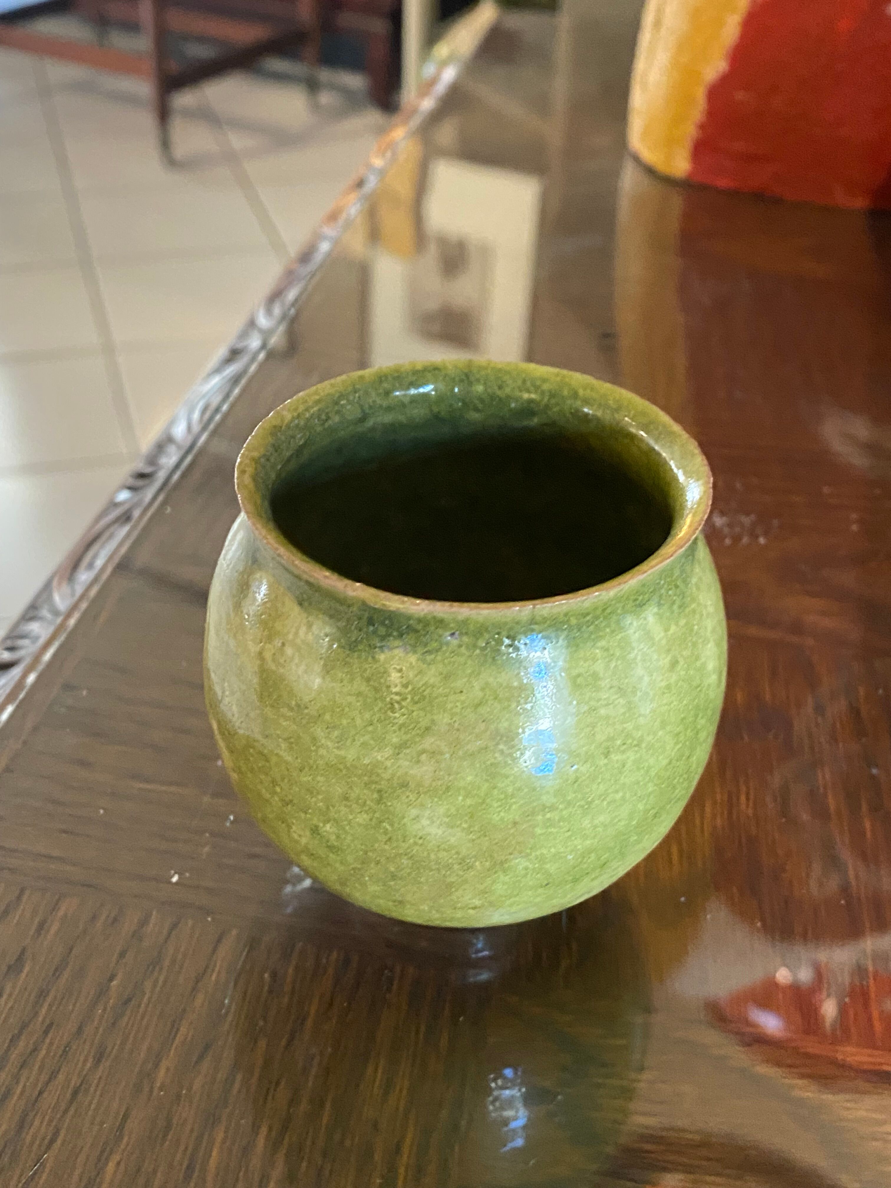 Bowl in raku Gisele Buthod-Boy