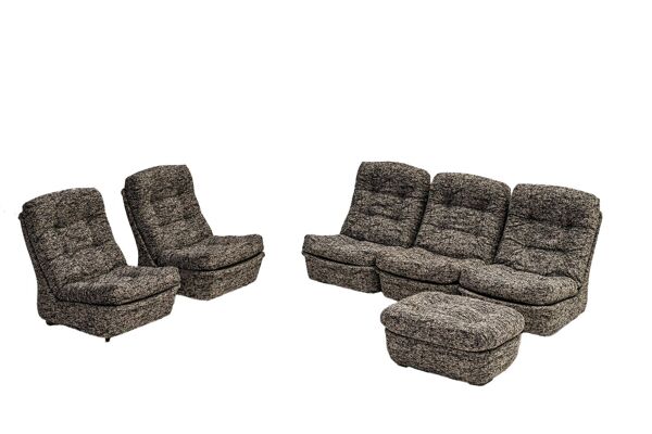 Fauteuils modulaires Orchidée par Michel Cadestin pour Airborne, France