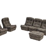 Orchidée modular lounge chairs by Michel Cadestin for Airborne, France