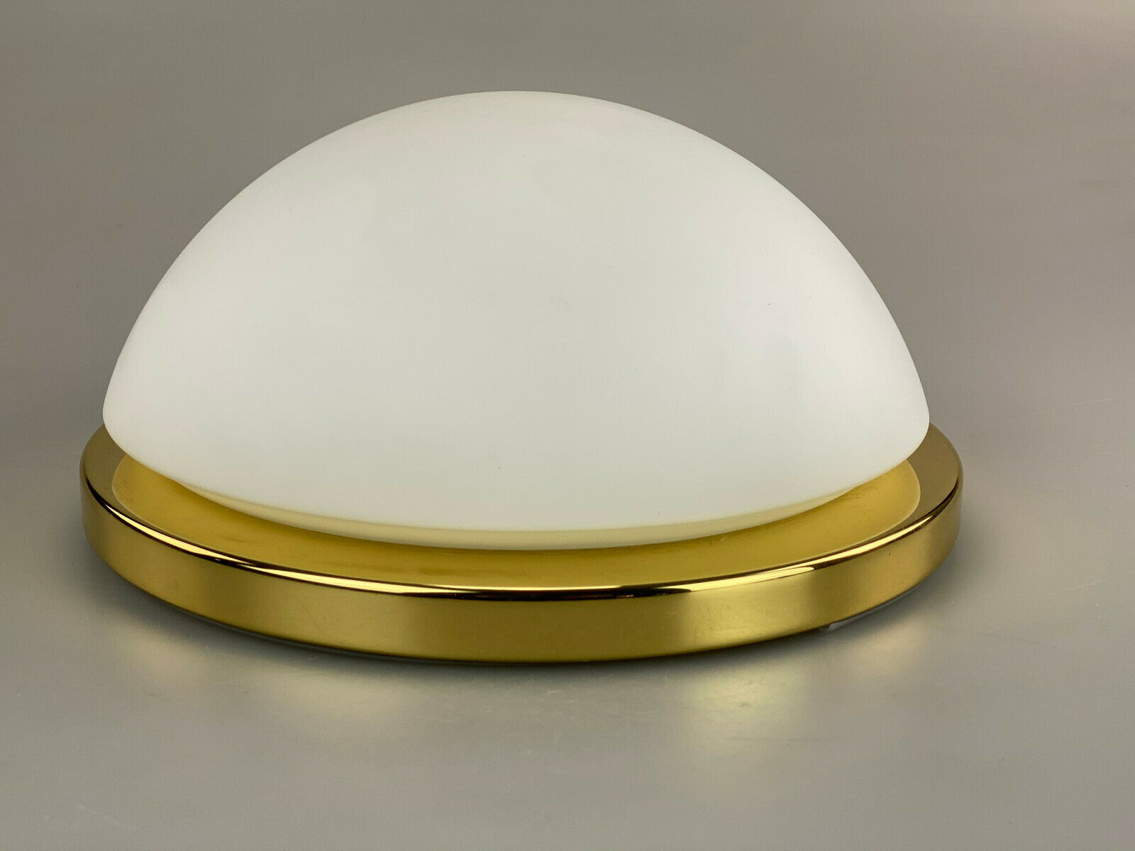 70s designer glass ceiling lamp