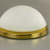 Plafonnier verre  design lampe 70s