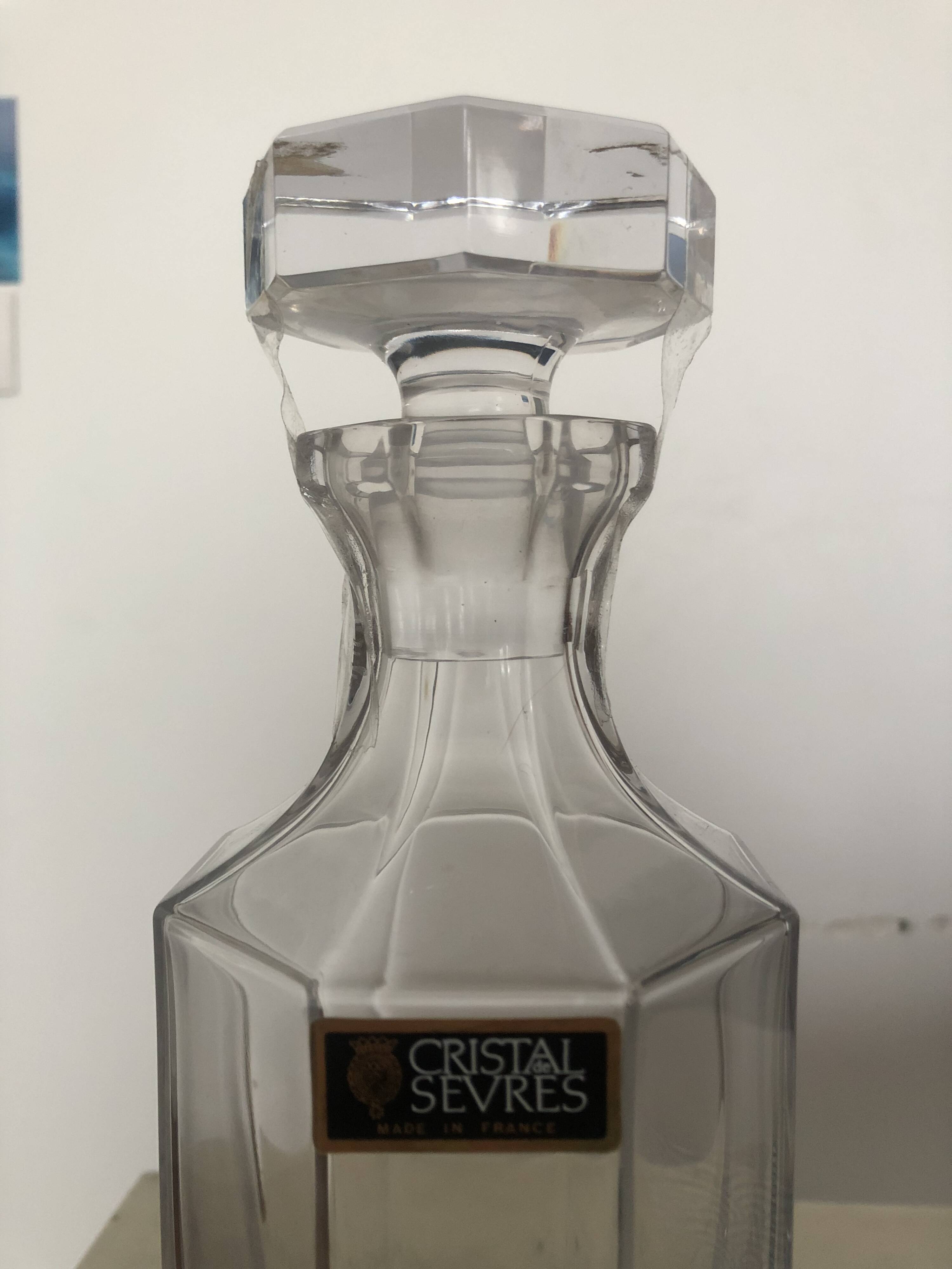 Baccarat crystal carafe