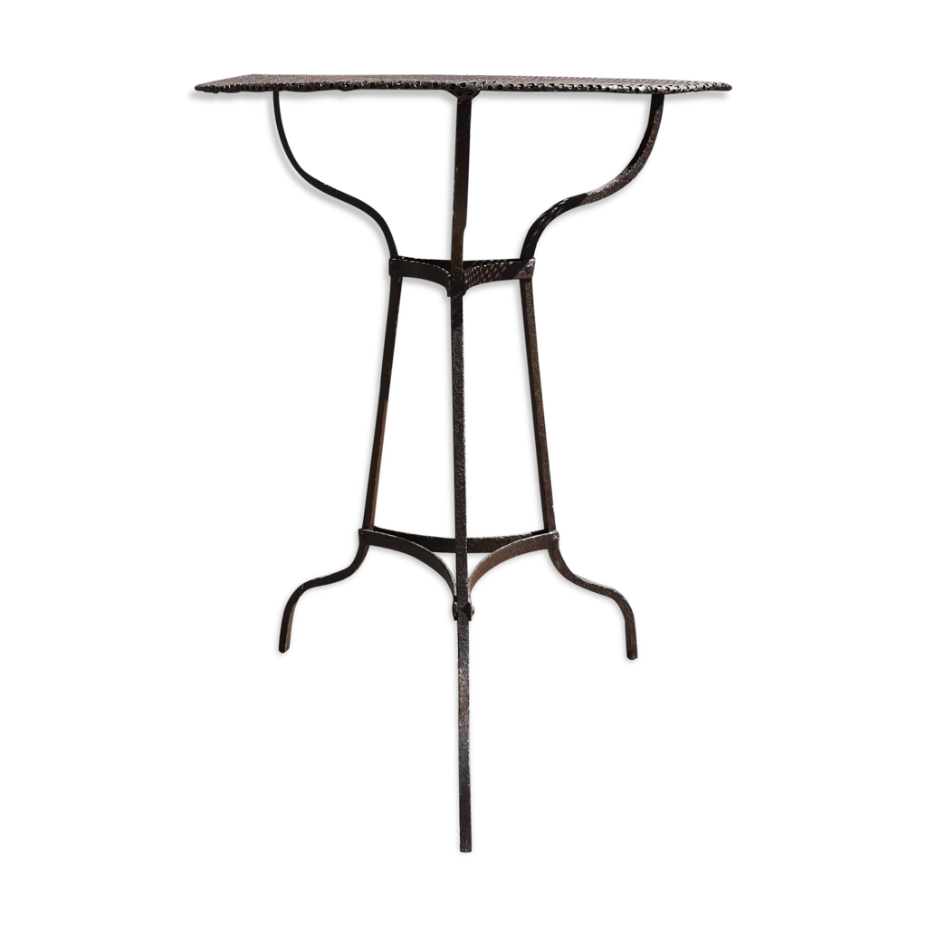Esschert Design Guéridon Fer Forgé 70 Cm – Support Élégant Pour Plantes, Lampes Et Déco Intérieur Extérieur