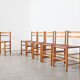 Ate van Apeldoorn Set of 6 Dining Chairs for Houtwerk Hattem 1960s