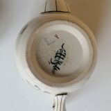 Teapot Sarreguemines cherub patterns