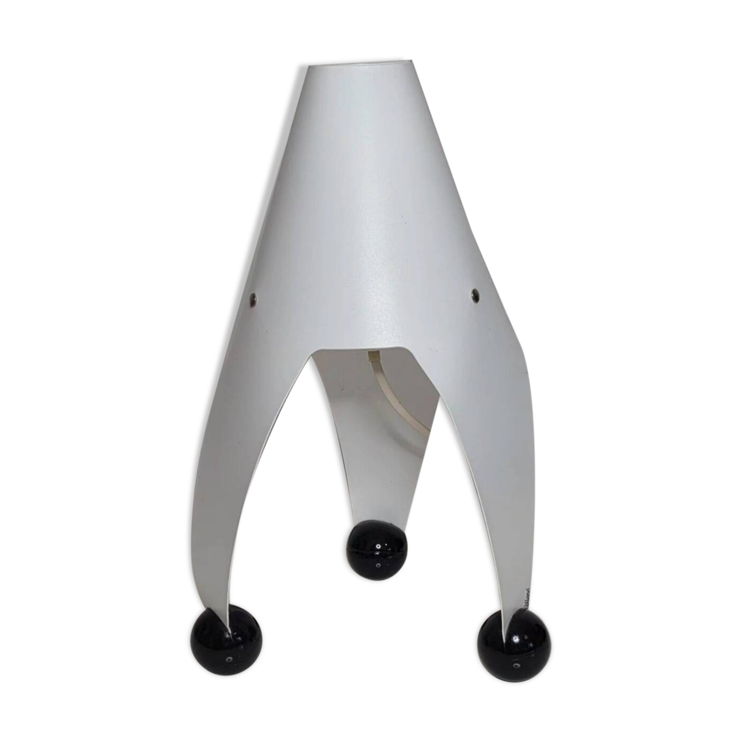 1980s tripod lamp, vintage