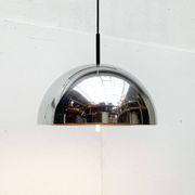 German mid-century dome pendant lamp by Staff Leuchten, 1960s.