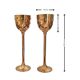 Bougeoirs en laiton danois du milieu du siècle (lot de 2)