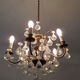 Lustre suédois Orrefors des années 1940