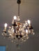 Lustre suédois Orrefors des années 1940