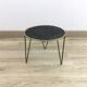 Tabouret porte-plante perforé