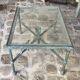 Bronze coffee table in the spirit of Giacometti.