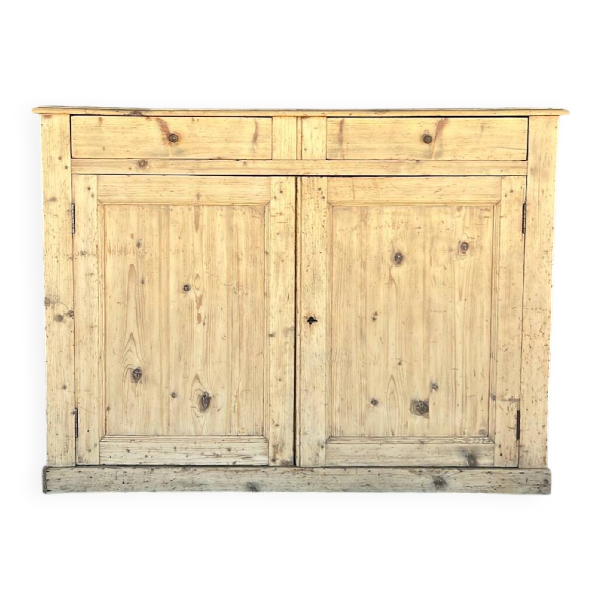 Ancien buffet de campagne bois brut