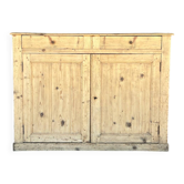 Old rustic wooden sideboard