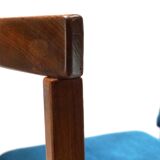 Asko Finland set of 4 Tectonia dining chairs by Jussi Peippo, 1960