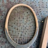 Tunmer special wooden tennis racket, vintage and collector wooden frame screen protector