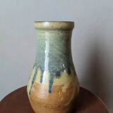 Handmade ceramic stoneware vase, Scandinavian country style decoration