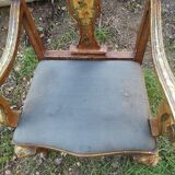 19th painted Italian armchair