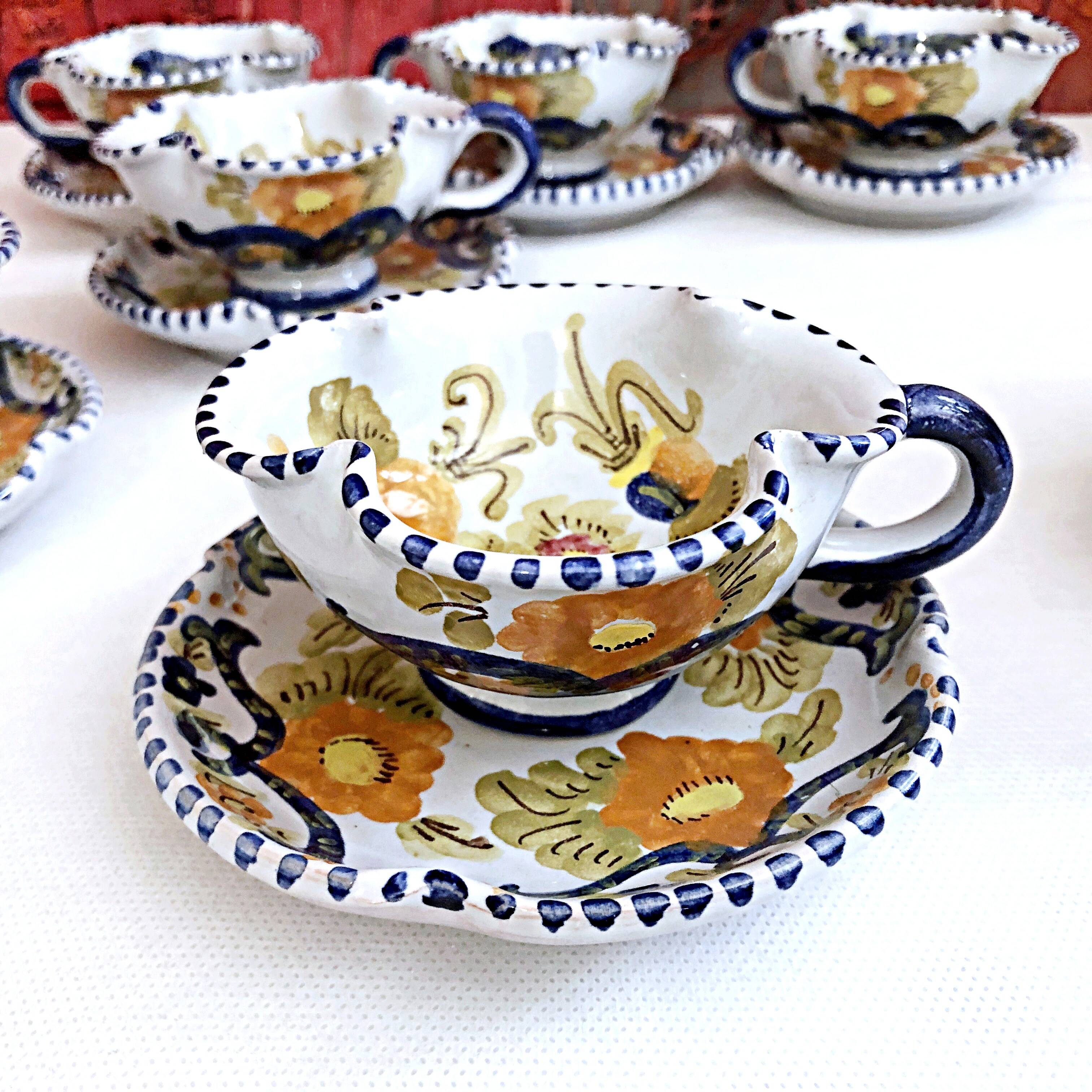 Handcrafted coffee service Orvieto Italy