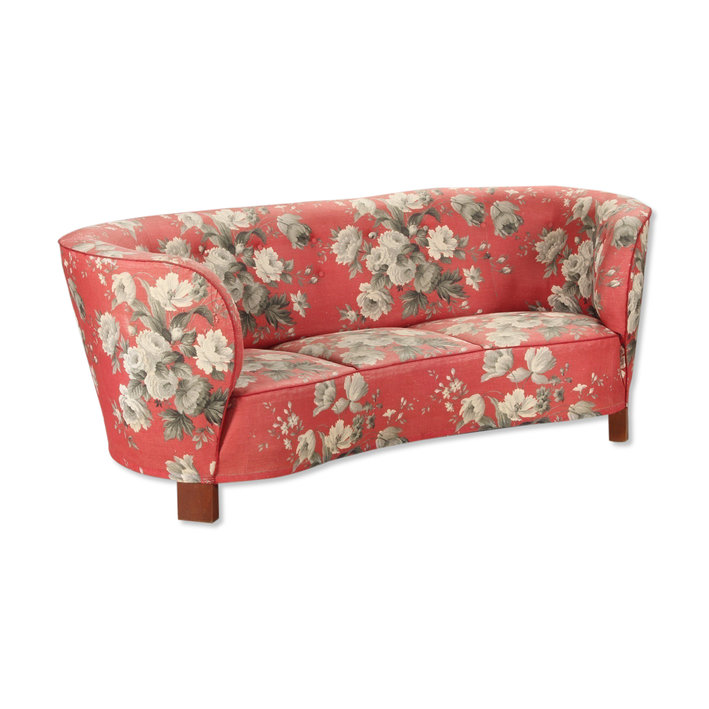 Danish banana sofa 1940s