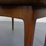 Large Danish Boomerang Teak Coffee Table, 1960s