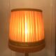 Paire d’abat-jours vintage 1950 orange