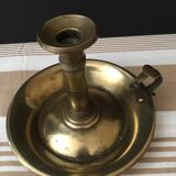 Brass cellar rat-de-cave with push button
