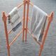 Wooden towel rack