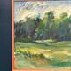 Original Swedish Oil on Canvas “Forest” by Leif Nilsson – Signed – Vintage