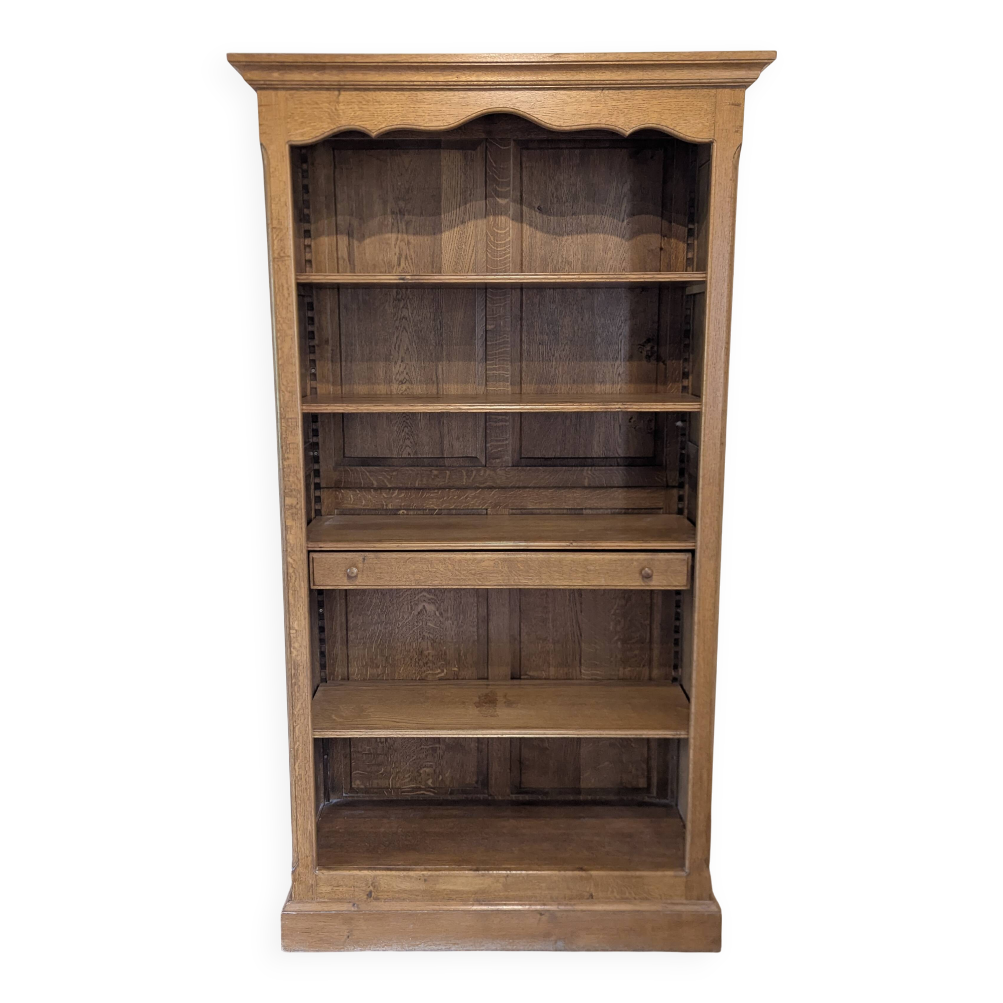 Solid Oak Bookcase Shelf