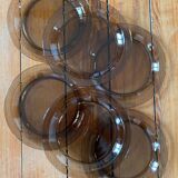 Set of 6 Vereco dessert plates